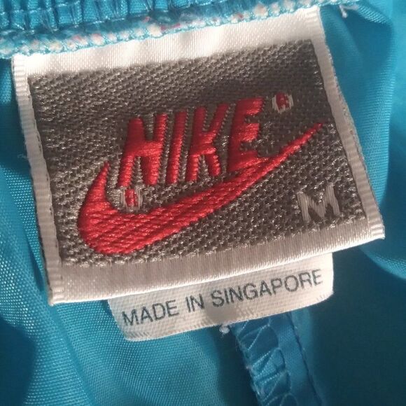 Vintage 90s Nike Logo Wind Pants Joggers - Picture 6 of 9